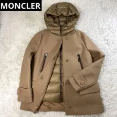 ☆極美品☆ 3way MONCLER EUPHEMIA ダウンコート ノーカラー