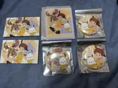 デジモン サンリオ 泉光子郎＆テントモン、ポチャッコ セット売り