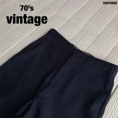 70'svintageヴィンテージスラックスパンツUS古着TALONタロンZIP