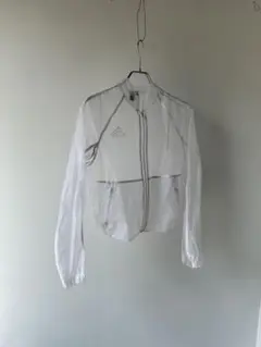 adidas シースルー ジップアップジャケット