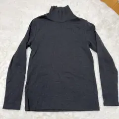 【 UNIQLO 】 タートルネック M グレー