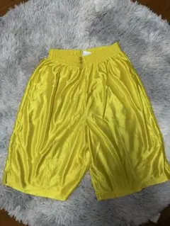 Three Point バスケットボールパンツ イエロー Sサイズ
