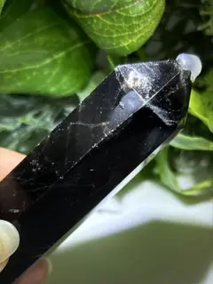⭐️モリオン　ポイント◆魔除け　洗浄　六角柱　黒水晶⭐️
