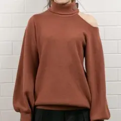 RASVOA ワンショルニット