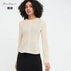 UNIQLO×mame シアークルーネックTシャツ(長袖)