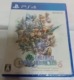 【未開封】 ファイナルファンタジークリスタルクロニクル リマスター　PS４