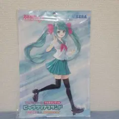 プライズ 初音ミク 16th Anniversary ビッグクリアスタンド