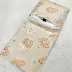 サニタリーケース クマ ゆるふわ ベア ベージュ S8265