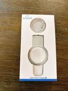 AOKIMI 2in1 アップルウォッチ　充電器 ホワイト