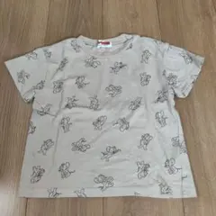 ジェリー柄 ベージュ Tシャツ