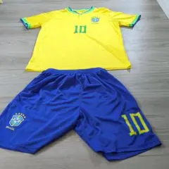 ブラジル代表 NEYMAR JR 10番 シャツとショーツ セット