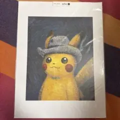 ゴッホピカチュウ　ポケモン　アートプリント　3枚セット 未使用】ゴッホミュージアム ポケモン アートプリント