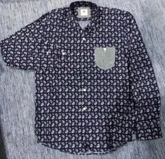 【匿名配送】Mitsumine (三峰) メンズシャツ Lサイズ