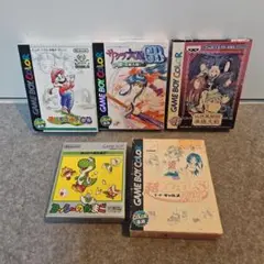 ゲームボーイ、ゲームボーイカラーソフト　5本まとめ売り