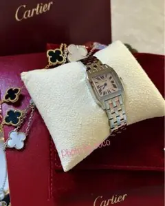 Cartierカルティエ サントス パンテール タンク K18 ゴールド 時計