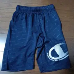 チャンピオン　Champion　ハーフパンツ　半ズボン　100　ネイビー