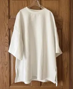オーバーサイズ 白Tシャツ L