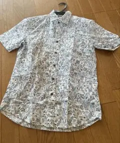 レア OLD UNIQLO 花柄 半袖シャツ