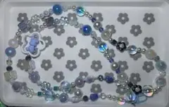 ハンドメイド スマホショルダーストラップ カラフル