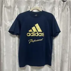 adidas プロフェッショナル シャツ ネイビー
