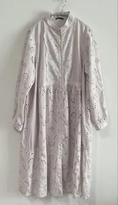 cachette カシェット　スカラレースバルーンワンピース