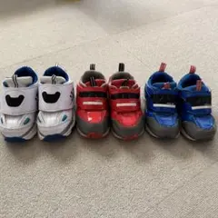 プラレール運動靴3セット（15センチ）