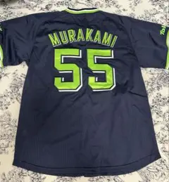 【美品】東京ヤクルトスワローズ　#55 村上宗隆　ユニフォームビジター　M