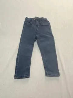 H&M ダークブルー デニムパンツ ジーパン スキニー 92
