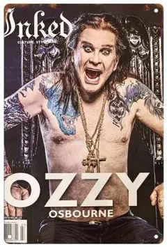 オジー・オズボーン Ozzy Osbourne メタルポスター ブリキ看板 24