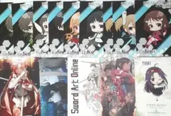 人気テレビアニメ作品　ソードアートオンラインシリーズポストカード15点