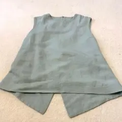 ミントカラー　ミラオーウェン　ノースリーブ チュニック