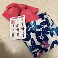 浴衣☆美品☆２回着用中古☆自分で着れる
