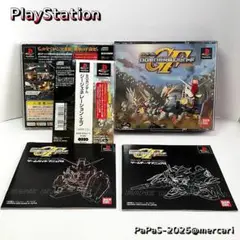 帯付き「SDガンダム GジェネレーションF」PS1ソフト