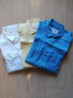URBAN RESEARCH DOORS 七分丈シャツ　3枚セット