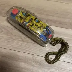 ニューテク　スケルトン電話　ST-2 ジャンク