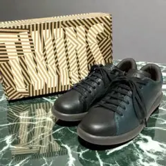 美品　カンペール　CAMPER (40) レザースニーカー　ツインズ　TWINS