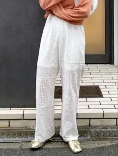 【新品未使用】Ungrid レースパンツ