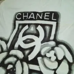 CHANELタオル地ブランケット