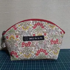 ラウンドポーチ(ハンドメイド)