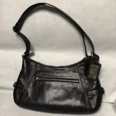 GINZA Kanematsu 銀座 かねまつ ワンショルダーバッグ レザー 黒