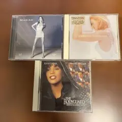 CDセット：マライア・キャリー、マドンナ、ホイットニー・ヒューストン