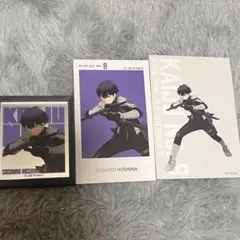 保科宗四郎　フレームミラーマグネット&アートステッカー　特典カード 怪獣8号