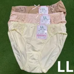 新品　レディースショーツ トリコットショーツ　LL３枚