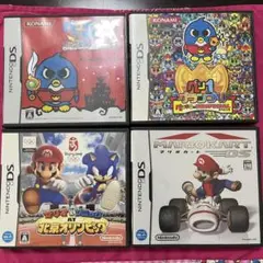任天堂DSソフト4点セット！
