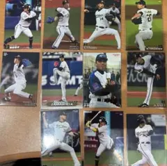 オリックス11枚　吉田、山岡、田嶋、山下、寺原、福田、安達、岡田、増井ほか