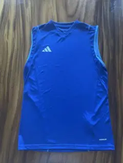 adidas AEROREADY トレーニングウェア ノースリーブ ブルー　L