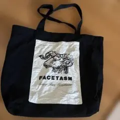 最安値 中古 FACETASM トートバッグ 黒