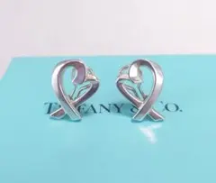 TIFFANY ティファニー ラビングハート イヤリング
