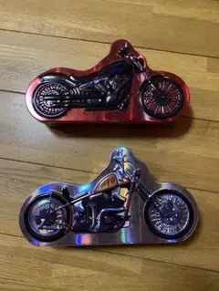 アメリカンバイク缶　小物入れ　ケース