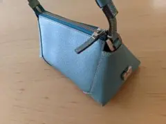サルヴァトーレ フェラガモ ショルダー ハンドバック ターコイズブルー